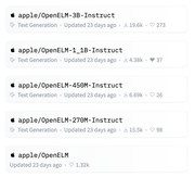 OpenELM: An Efficient Language Model Family with Open Training and Inference Framework